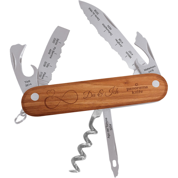 Best of Swiss Alps, Taschenmesser "Du & Ich"