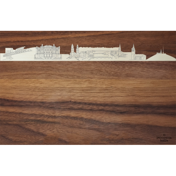 Zürich City, Holz-Schneidebrett