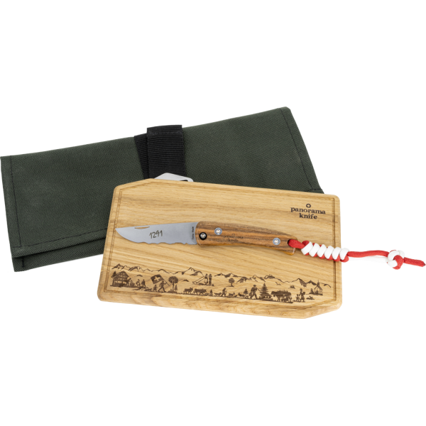 Picknick-Set Alpaufzug, Klappmesser KISS