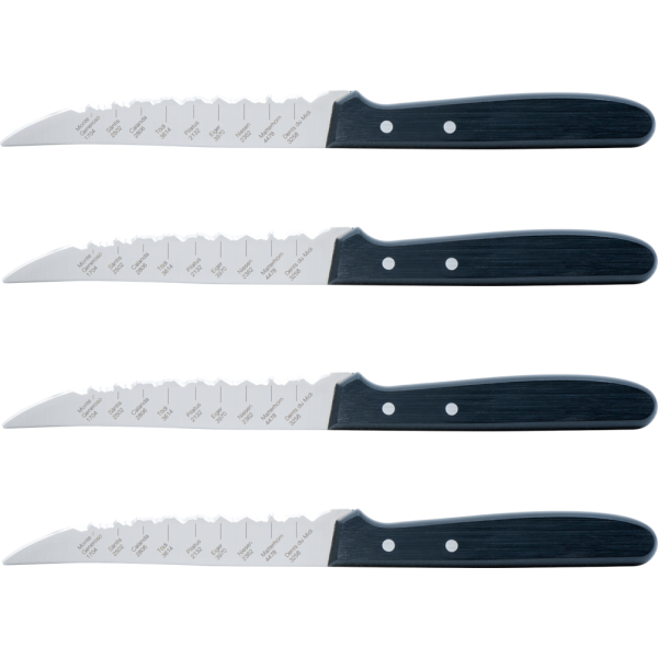 Best of Switzerland, Steak- / Pizzamesser Set