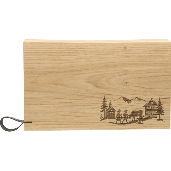 Sennendorf, Holz-Schneidebrett, rustikal, XL