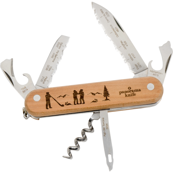 Alphornjodler, Taschenmesser Original